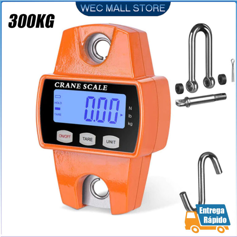 Balança Digital Suspensa 300KG/200KG Alta Precis