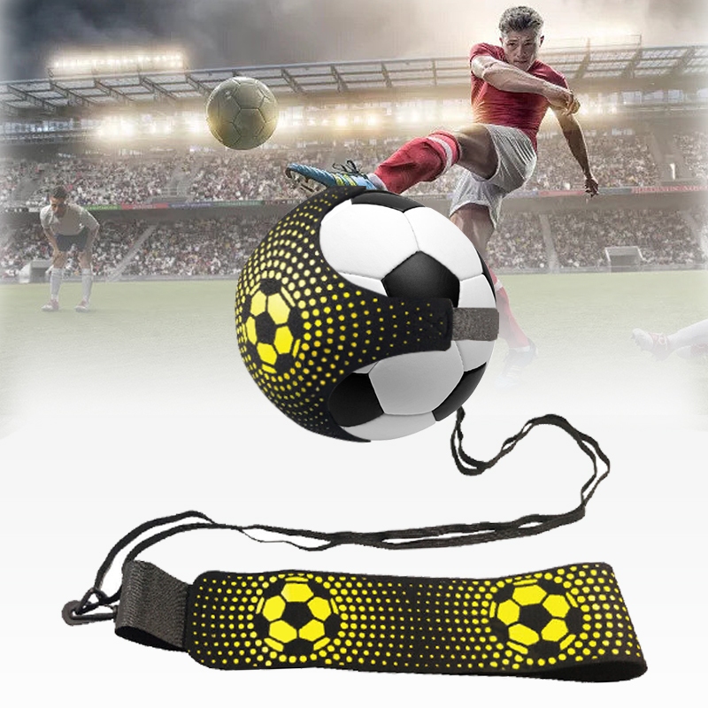 Chute Futebol Ajustável Trainer Bola De Prática Para Crianças Solo Ajuda Assistência Controle