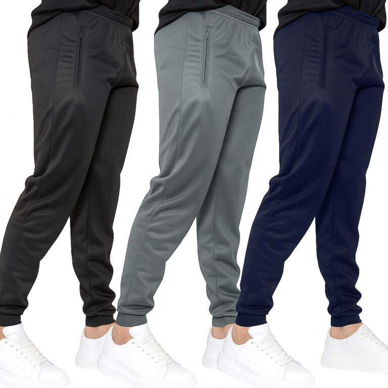 Kit 3 Calças e 1 Calça Jogger Esportivas Masculi