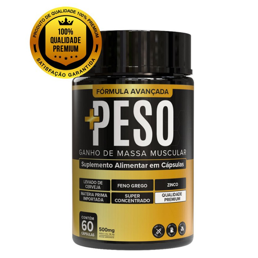 Suplemento + PESO Formula Aumenta Apetite Engordar Rápido + Massa Muscular – Produto Original