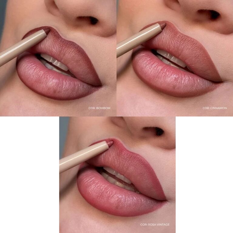 Lápis Delineador Retrátil para Lábios Dia a Dia