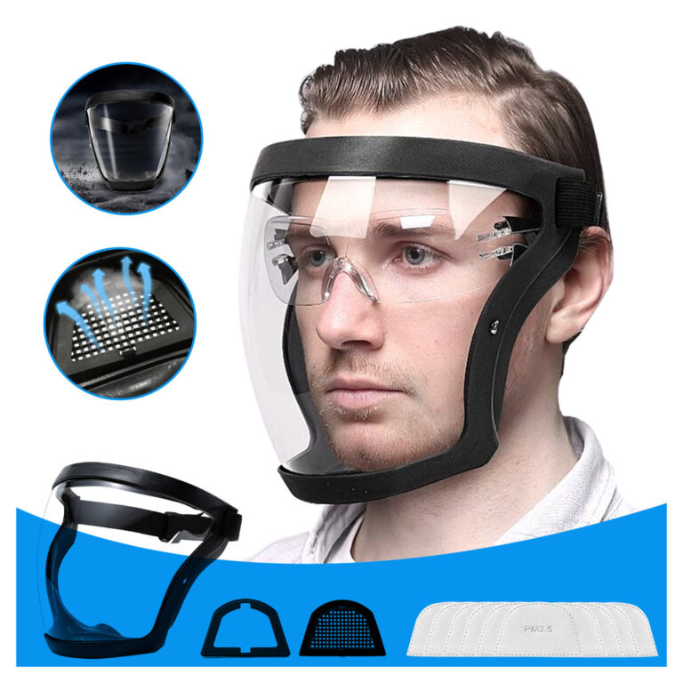 Máscara De Proteção Facial com Filtro Face Shie