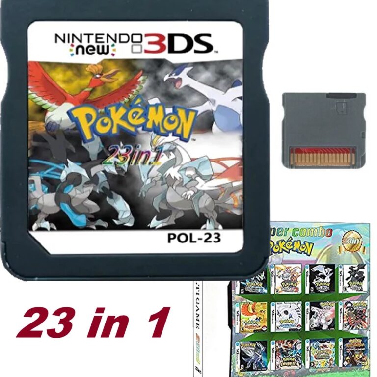 Nintendo DS 3DS 2DS NDSI NDSL NDS Lite Pokemon Con