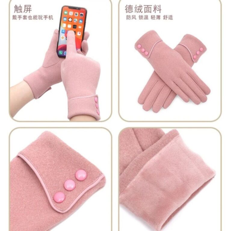 2024 novas luvas femininas de outono e inverno de 
