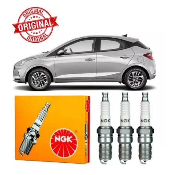 Jogo De Velas Hb20 1.0 e 1.6 Flex 2014 2015 2016 2