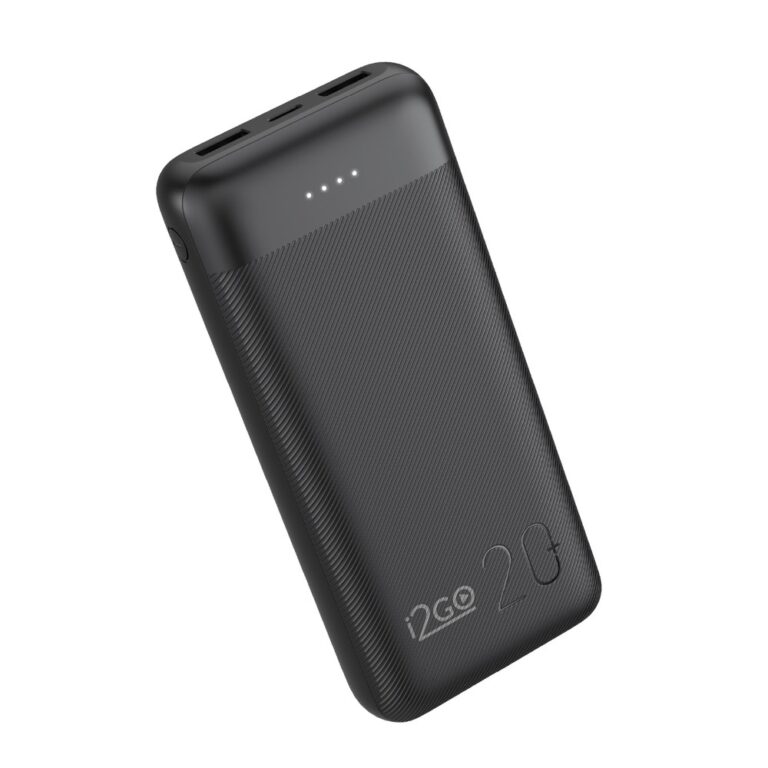 Carregador Portátil Power Bank i2GO 20000 mAh 12 