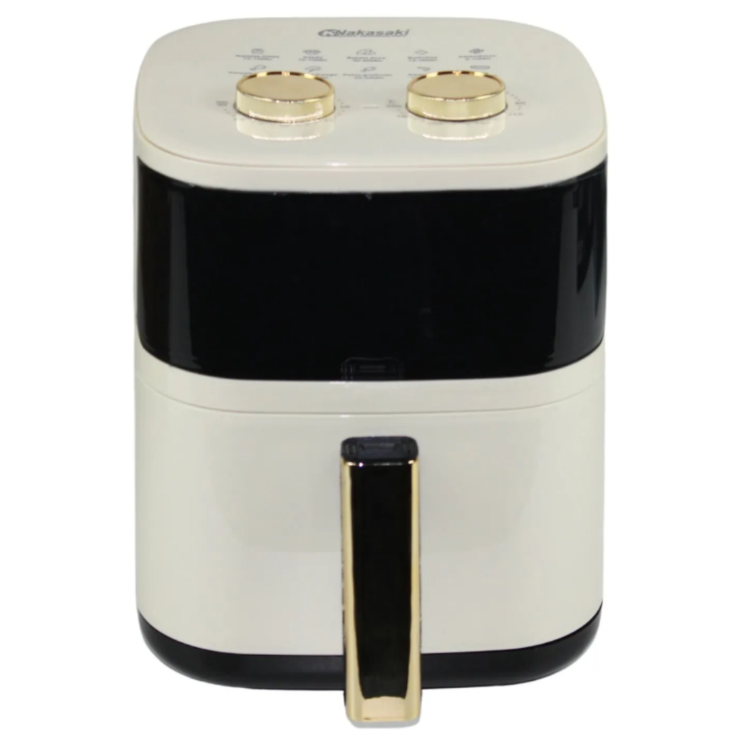 Air Fryer Nakasaki 3,1L Fritadeira Sem Óleo Compacta e Econômica com Timer e Controle de Temperatura