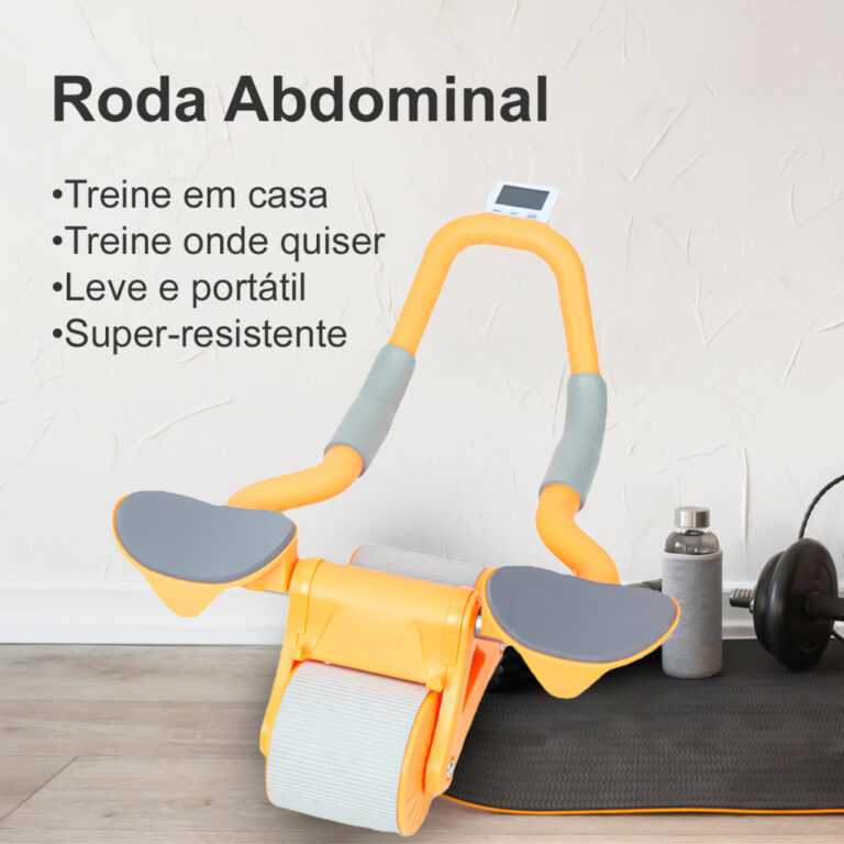 Roda de Exercício Abdominal com Suporte para Coto