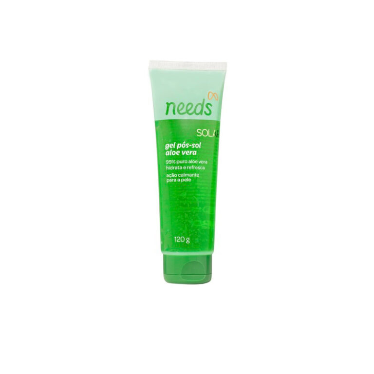 Gel Pós-Sol Needs Solar Aloe Vera com 120g