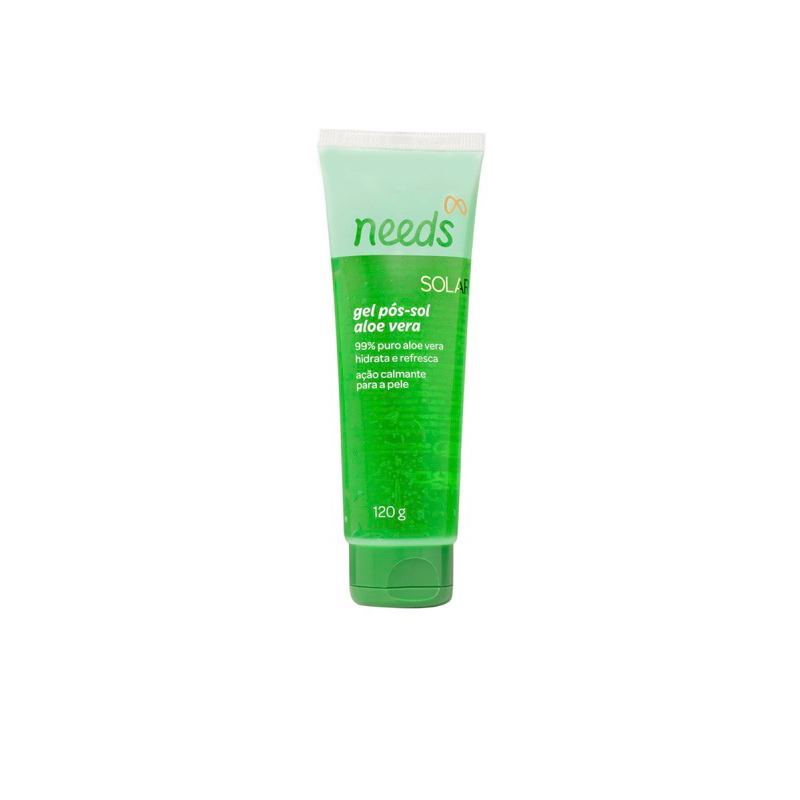 Gel Pós-Sol Needs Solar Aloe Vera com 120g