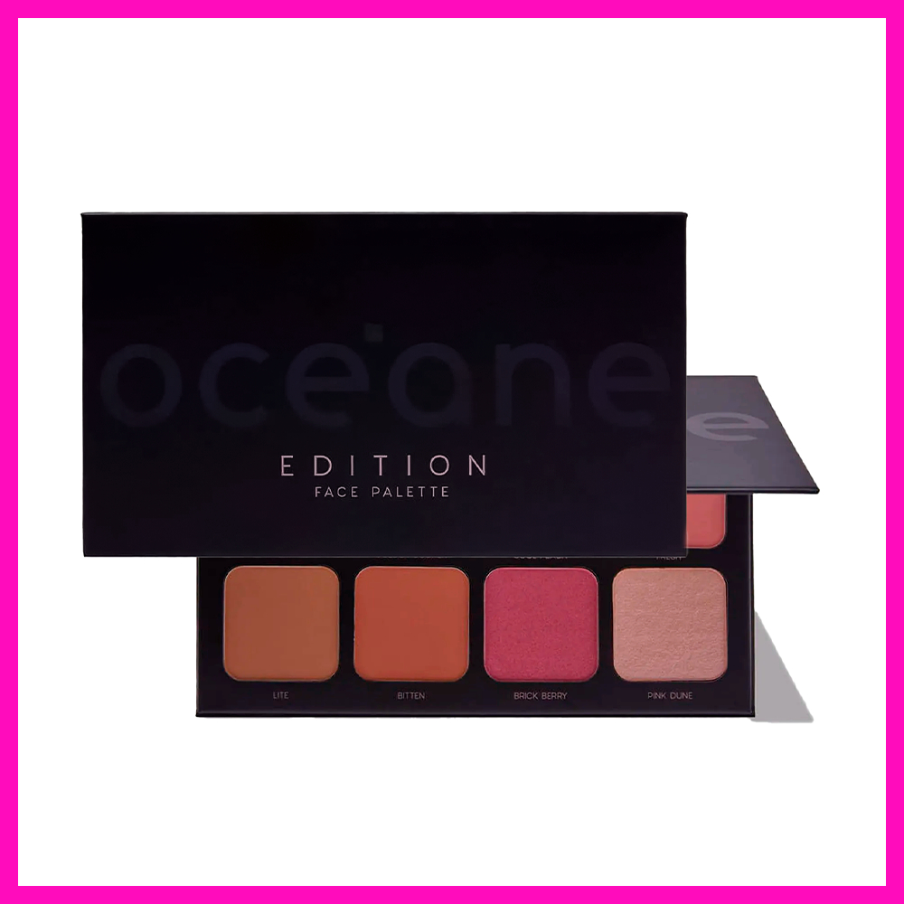 Océane Edition Face Palette 8 Cores 30,5G Multifuncional (Tons Versáteis E Atuais Que Trazem Cor, Il