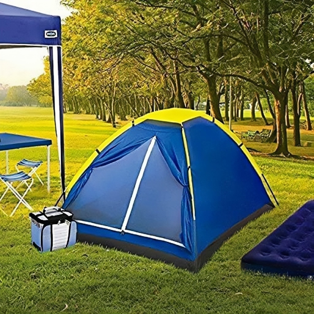 Barraca Camping Iglu 2/4 Pessoas – Barraca De Acampamento A Prova DÁgua – Barraca Camping Praiatecno