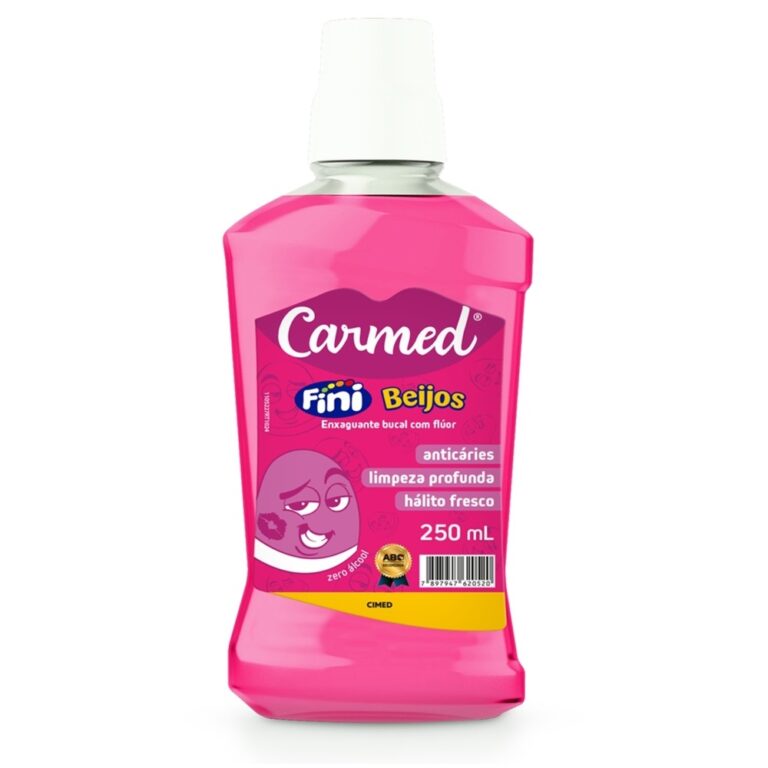 Enxaguante Bucal Carmed Beijos 250ml