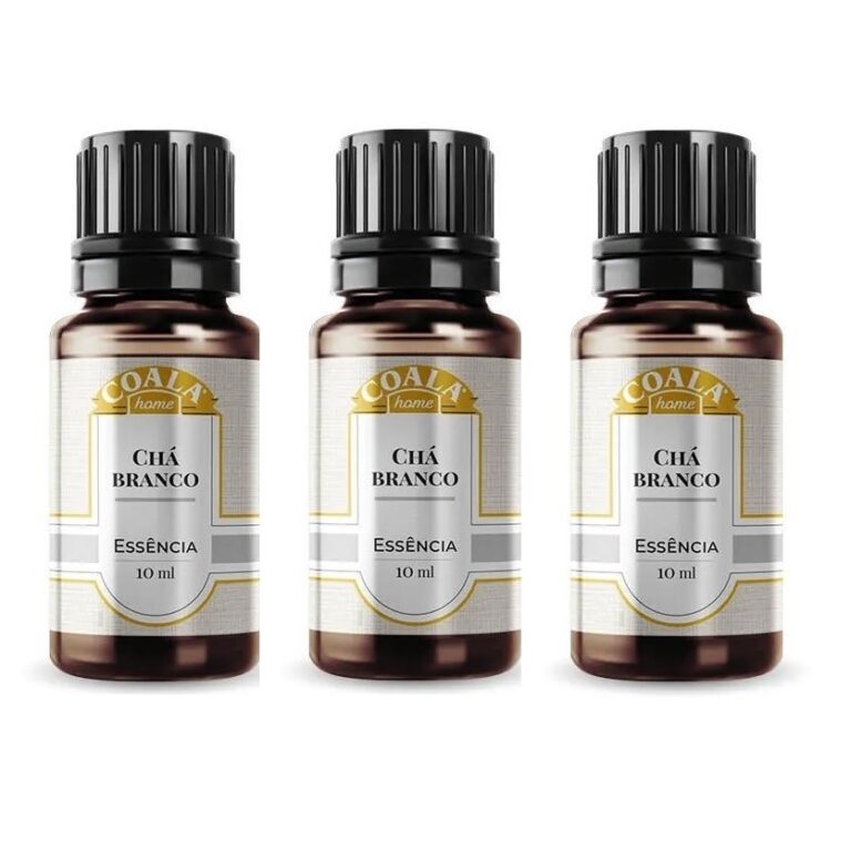 3 Unidades Coala Essência Chá Branco 10ml