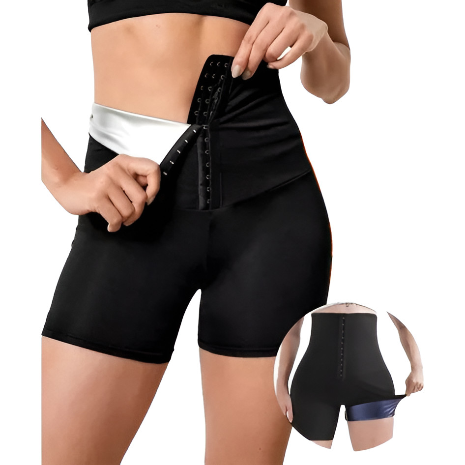Shorts Modelador efeito sauna e Queima de Gordura sweating storm – S/M, L/XL, XXL/3XL – BINGO