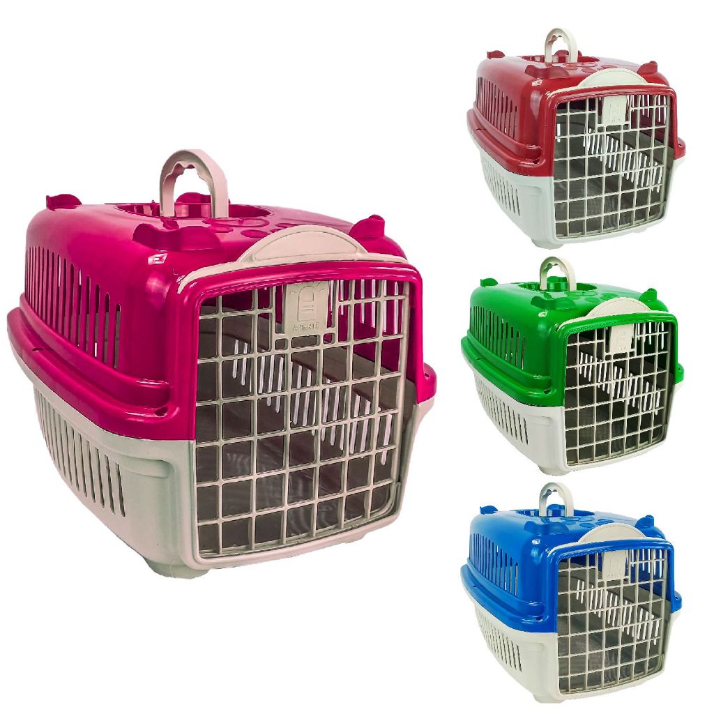 Caixa de Transporte Para Cães Gatos Mais Dog n.0 até n.04 Pets Pequenos Medios e Grandes