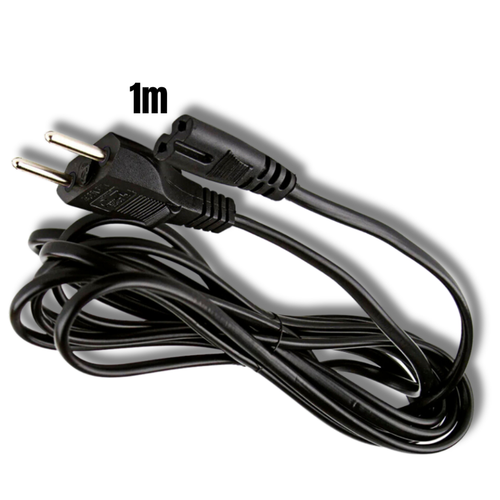 Cabo de Energia 2.5a Monitor Tv Ps3 Ps4 Multiuso Marmita Eletrica Monitor 1.5M