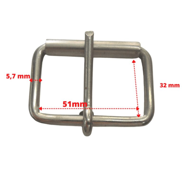 FIVELA SELARIA C/ ROLETE 51MM NIQUELADO 1 UNIDADE