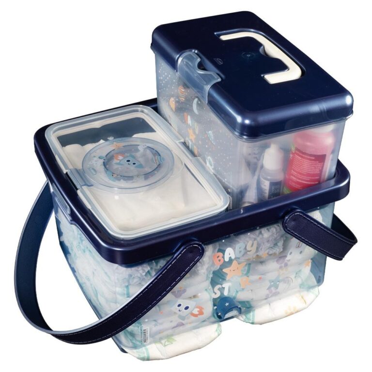 Kit Trocador Astronauta 3 Peças Bebê Enxoval Len