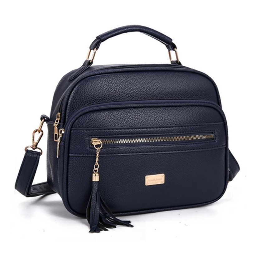 Bolsa Feminina Com Alça Lateral Transversal Faixa de Mão De Couro T102 AMY