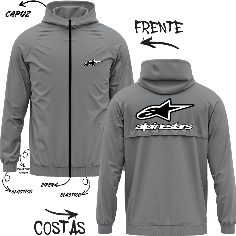 Corta Vento Unissex Blusa De Frio Motoqueiro Jaquetas Casaco FX Moto Lançamento Manga Longa Capuz