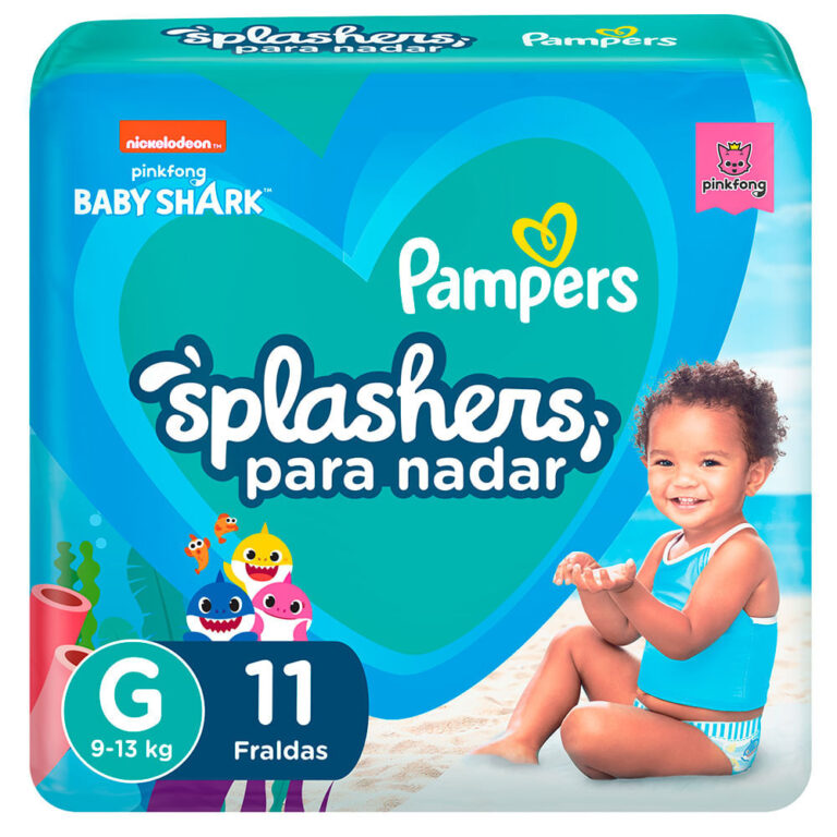 Fralda Descartável Pampers Splashers Piscina G 11