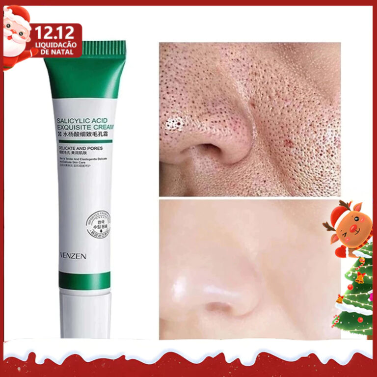 Creme De Ácido Salicílico Para Redução De Poro