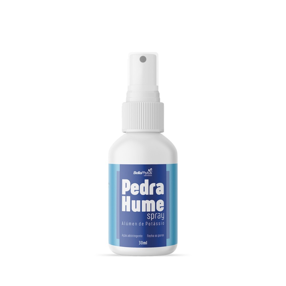 Pedra Hume Spray 30ml BellaPhytus  Desodorante Natural Axila Registro ANVISA Fabricação Própria