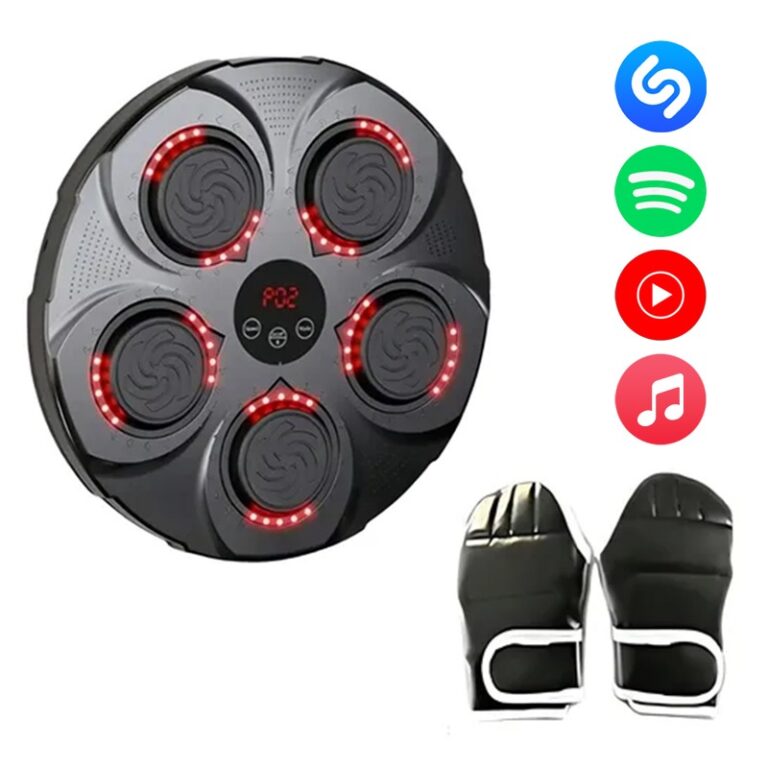 Máquina de Boxe Smart Bluetooth P/ Ouvir Música 