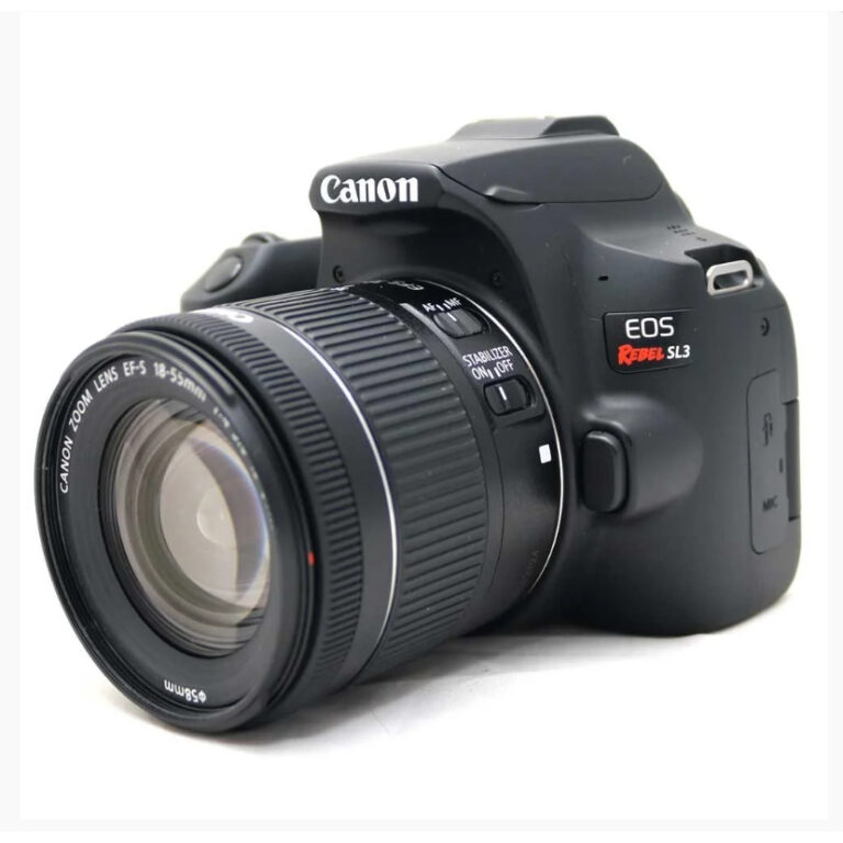 CÂMERA SEMINOVA CANON SL3 PERFEITA, MENOS DE 11K 