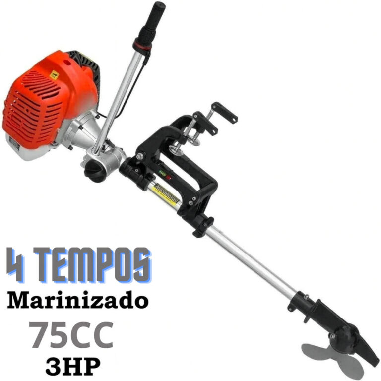 Motor De Popa 4 Tempos 75cc Marinizado Nakasaki P/