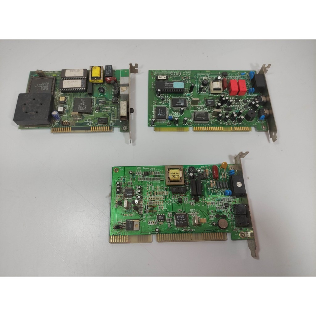 Defeito Leia – 3 Placas Fax Modem Isa Pentium 486 586 4tl ok