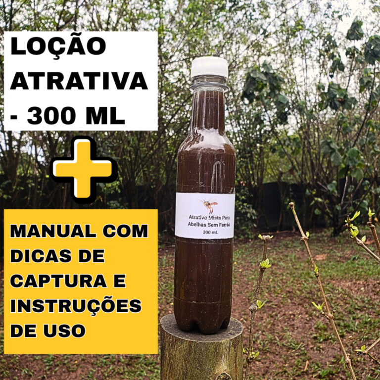 LOÇÃO ATRATIVA 300 ML + MANUAL INSTRUÇÕES DICA