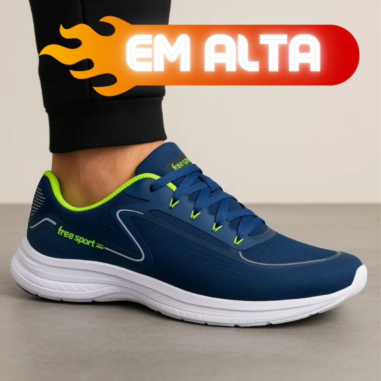 Tênis Esportivo Casual Masculino Ideal para Corri