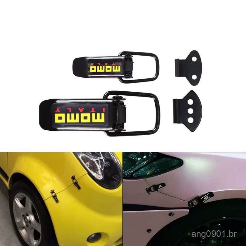 Modificação de Gancho de Reboque para Para-choque de Carro, Fecho Fixo, Clipe de Para-choque, Acessó