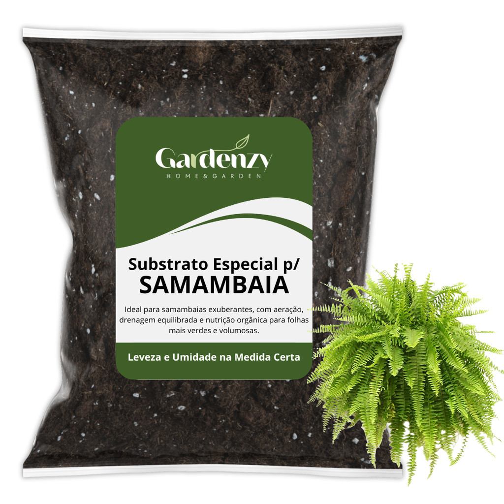 Substrato para Samambaias  Crescimento Saudável e Verde Intenso