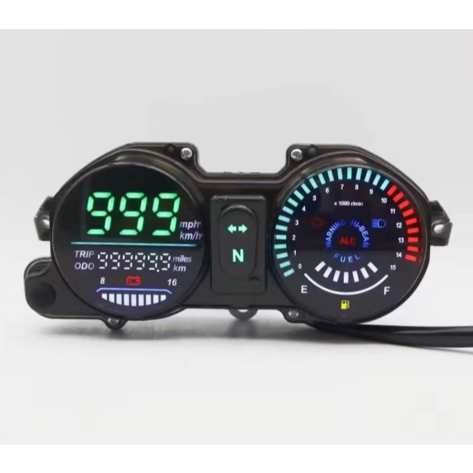 Painel Digital LED Velocímetro Titan 150 Até 200