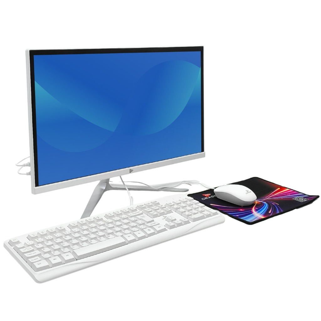 Computador All-in-One 21.5 Intel Core i7 16GB DDR3 SSD 512GB M.2 Windows 11 Pro WiFi Teclado Mouse