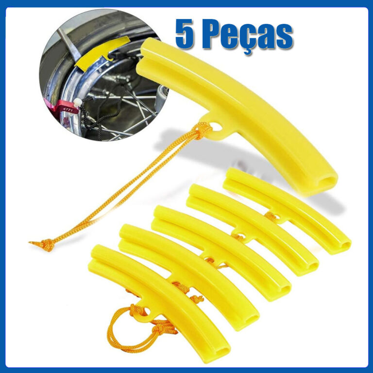 Conjunto de 5 peças protetor de roda de carro Shi