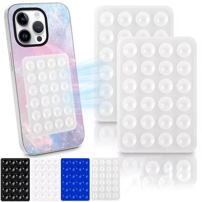 Suporte Para Telefone Com Ventosa Autoadesiva-Almofada De Sucção De Borracha Celular Antiderrapante