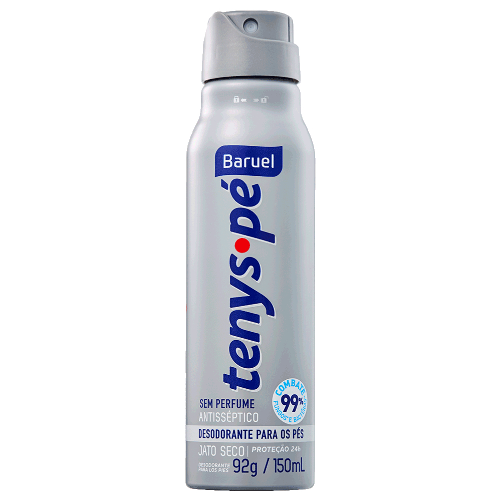 Tenys Pe Baruel Jato Seco Sem Perfume 92g