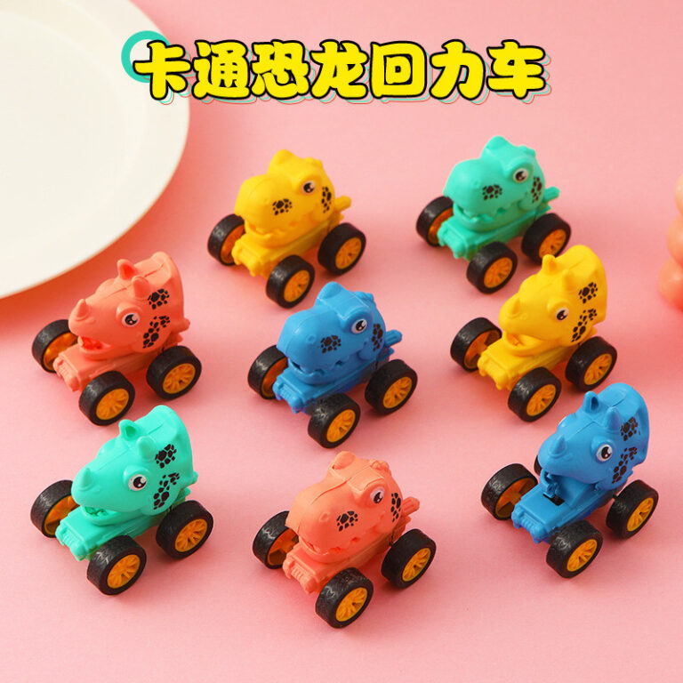 Dinossauro Pullback Carro Novo Produto Macaron Cor