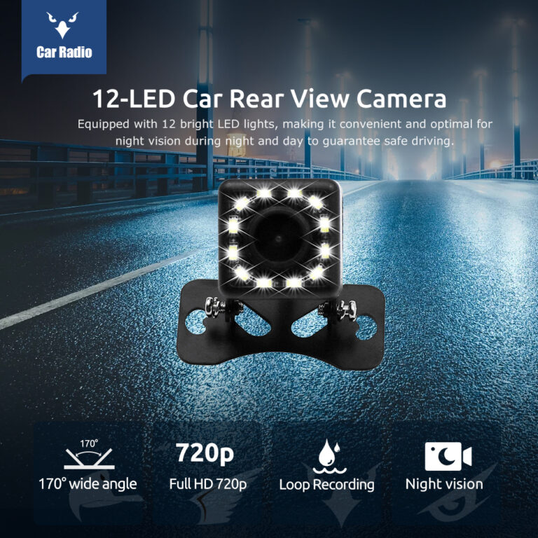 ESSGOO AHD Câmera de visão traseira infravermelh