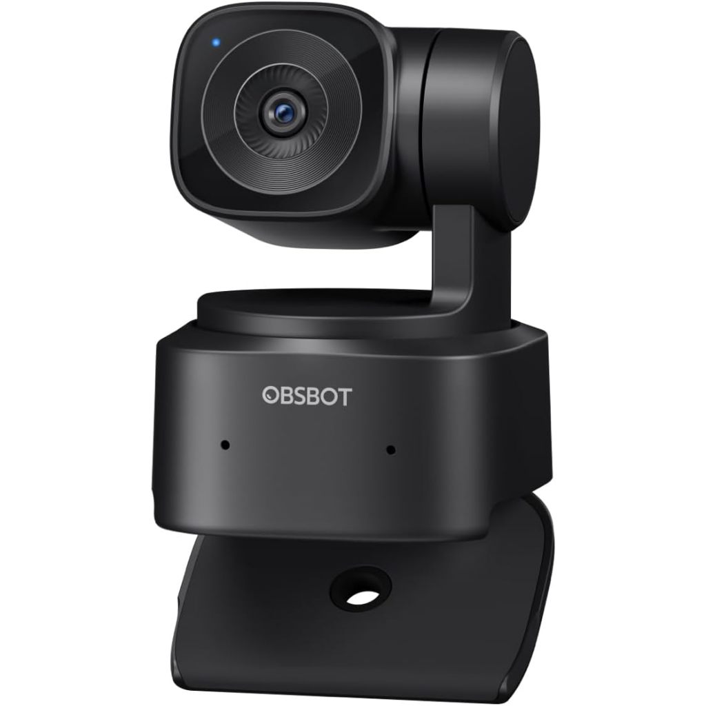 OBSBOT Tiny SE Webcam 1080p 100FPS Câmera PTZ AI Com vários Modos De Rastreamento Foco Automático HD
