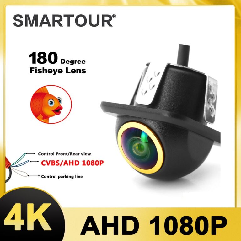 Smartour 180 Graus 1080P Câmera AHD Para Carro Co