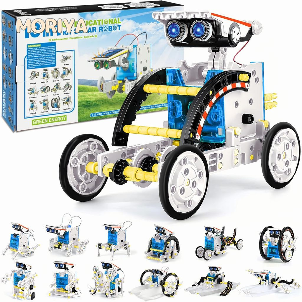 Robô 13 Em 1 Energia Solar Kit Robótica Educacional