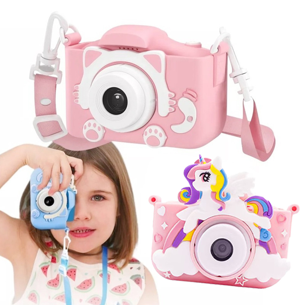 Máquina Fotográfica Digital Infantil , Vídeos , Jogos De Fotos Hd