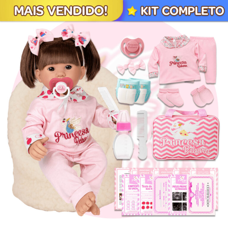 Bebê Reborn 100% Silicone Realista Boneca Barata 