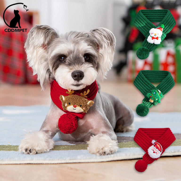 Lenço De Malha Para Cachorro De Estimação Com D