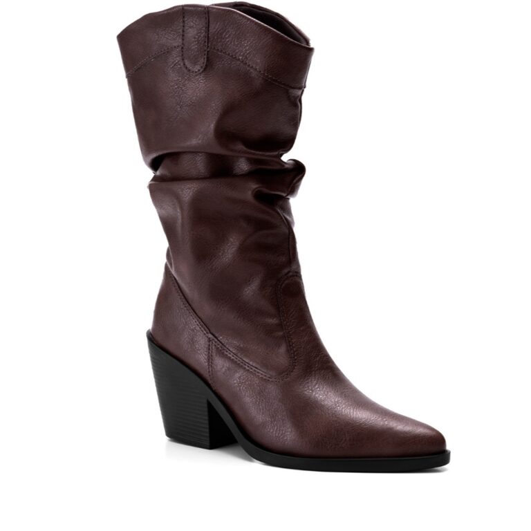 Bota Feminina Lumiss Western Texana Slouchy Cano M